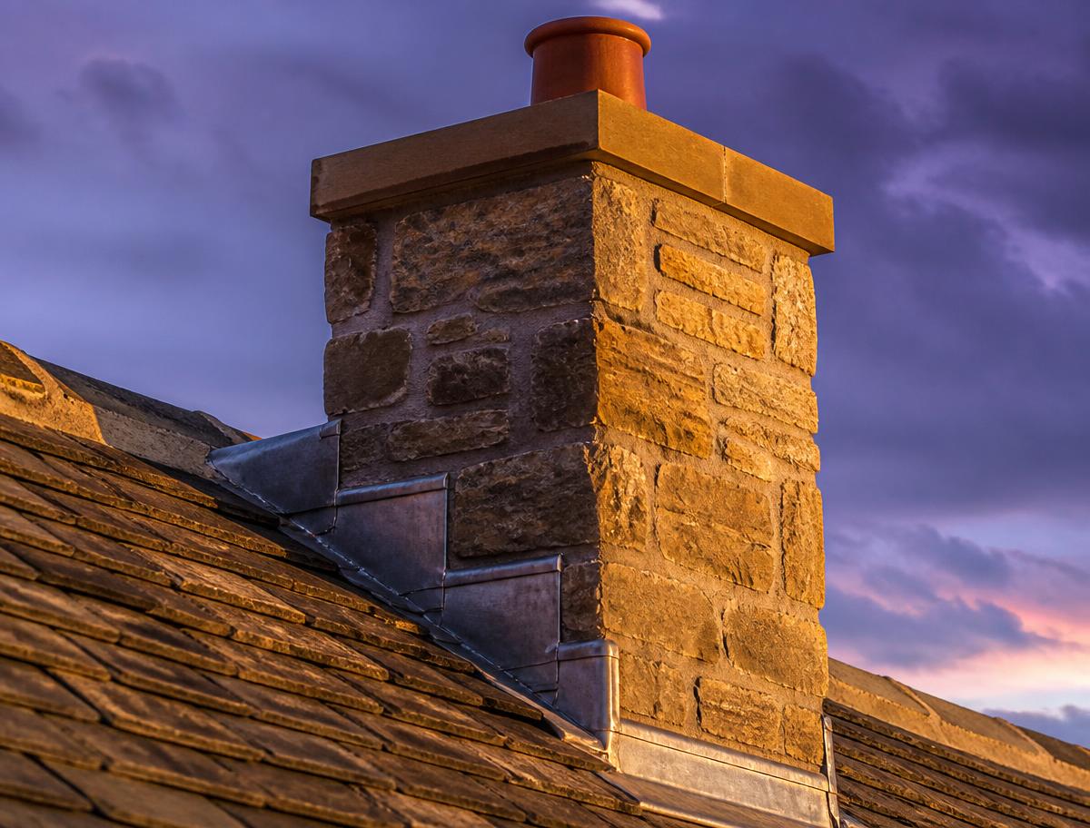 Chimney rebuild & code-4 lead
